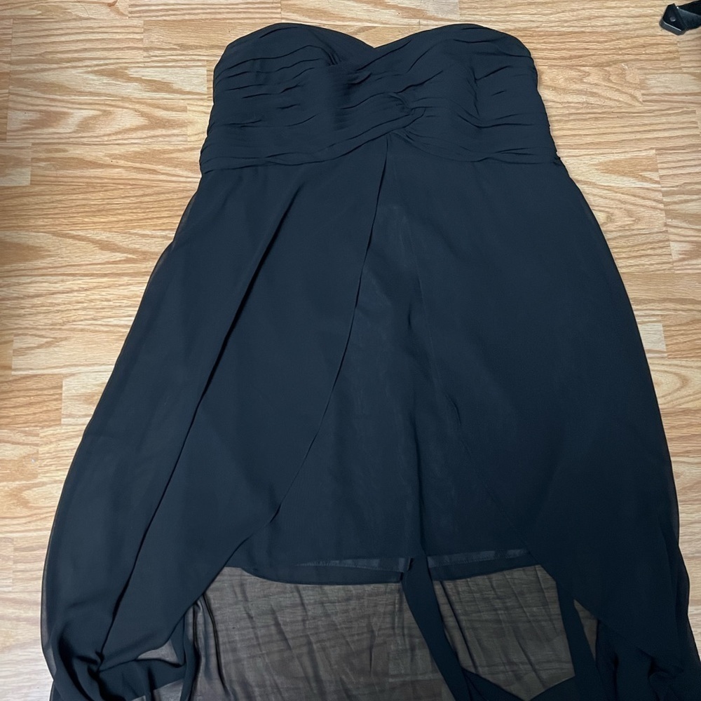 David’s Bridal Sz 20 Black High Lo Fancy Dress